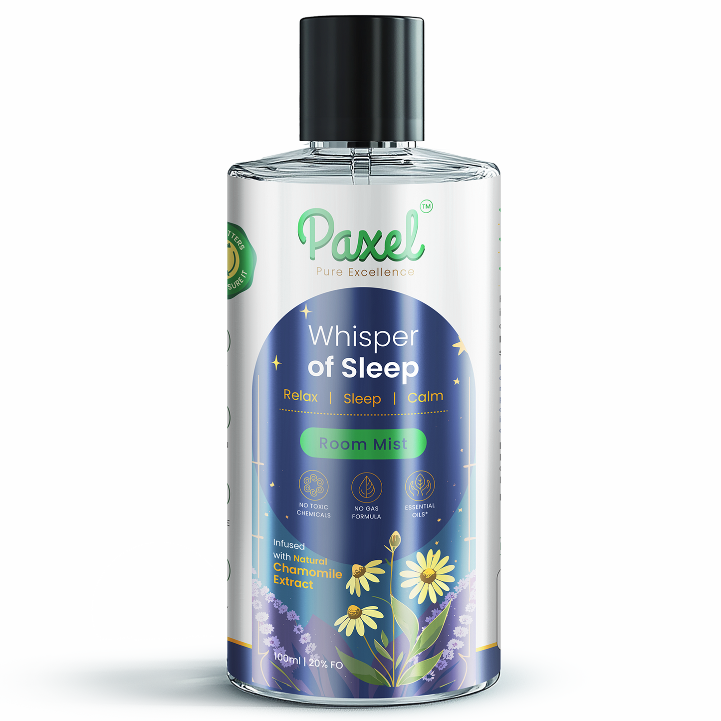 Whisper of Sleep – NO GAS Aromatherapy Room Freshener for Relaxation & Sleep | 600+ Sprays
