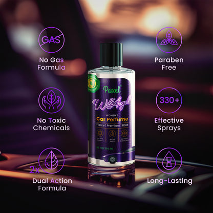 Wild Angel Women’s Car Perfume | 350+ Sprays | Bold & Free-Spirited Scent