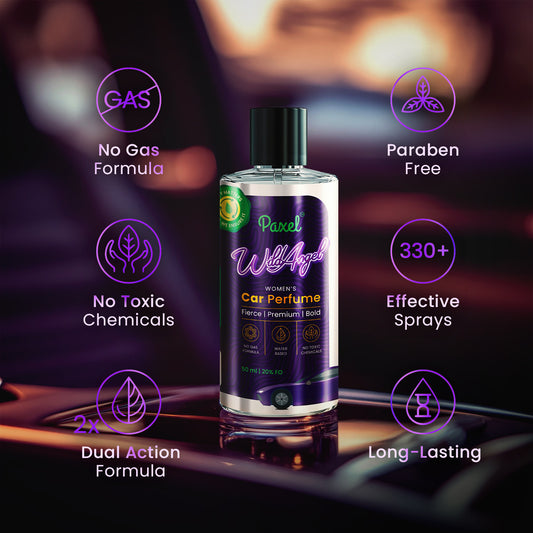 Wild Angel Women’s Car Perfume | 350+ Sprays | Bold & Free-Spirited Scent